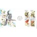 #1953-2002 Birds - Flowers Ham FDC Set