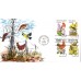 #1953-2002 Birds - Flowers Ham FDC Set