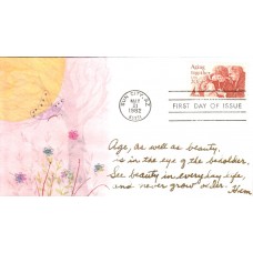 #2011 Aging Together Ham FDC