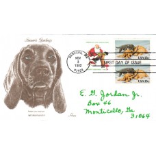 #2025 Puppy and Kitten Ham FDC