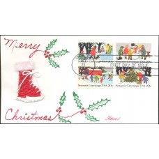 #2027-30 Christmas Scenes Ham FDC