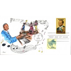 #2044 Scott Joplin Combo Ham FDC