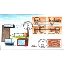 #2055-58 American Inventors Ham FDC