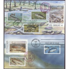 #2205-09 Fish Ham FDC Set