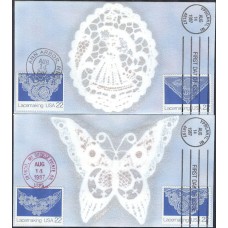 #2351-54 Lacemaking Ham FDC Set