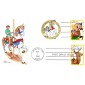 #2390-91 Carousel Animals Ham FDC