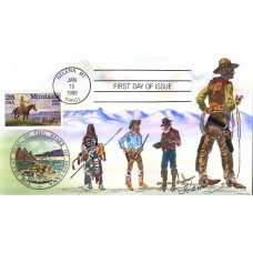 #2401 Montana Statehood Ham FDC