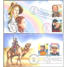 #2445-48 Classic Films Ham FDC Set