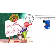 #2799 Snowman PNC Ham FDC