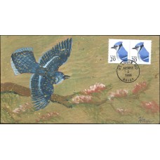 #3053 Blue Jay Ham FDC