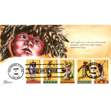 #3072-76 American Indian Dances Ham FDC