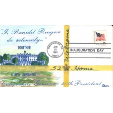 Ronald Reagan 1981 Ham Inauguration Cover