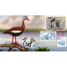 #RW57 Black Bellied Whistling Duck Ham FDC