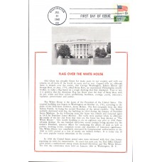 #1338 Flag Over White House Hammond FDC