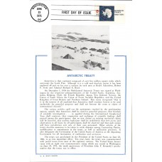 #1431 Antarctic Treaty Hammond FDC