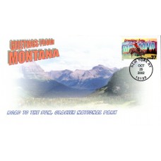 #3721 Greetings From Montana HBE FDC