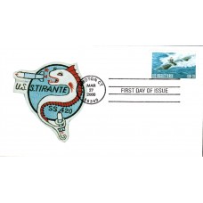 #3372 Submarine USS Tirante SS420 HCT FDC