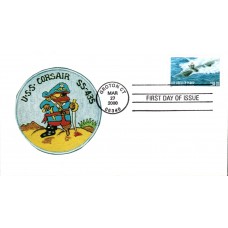 #3372 Submarine USS Corsair SS435 HCT FDC