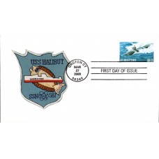 #3372 Submarine USS Halibut SSN587 HCT FDC