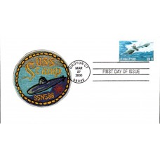 #3372 Submarine USS Scamp SSN588 HCT FDC