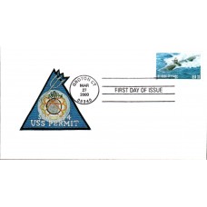 #3372 Submarine USS Permit SSN594 HCT FDC