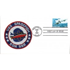 #3372 Submarine USS Spadefish SSN668 HCT FDC