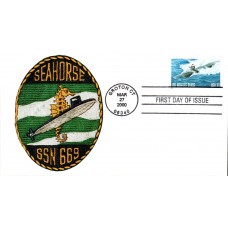 #3372 Submarine USS Seahorse SSN669 HCT FDC