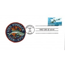 #3372 Submarine USS Finback SSN670 HCT FDC