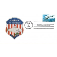 #3372 Submarine USS Portsmouth SSN707 HCT FDC