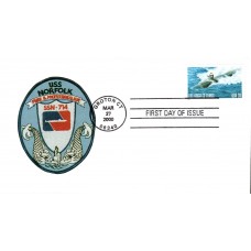 #3372 Submarine USS Norfolk SSN714 HCT FDC