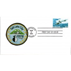 #3372 Submarine USS Salt Lake City SSN716 HCT FDC