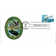 #3372 Submarine USS Topeka SSN754 HCT FDC