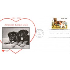 #2099 C. Bay Retriever - Cocker Spaniel Heartland FDC