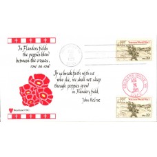 #2154 World War I Veterans Heartland FDC