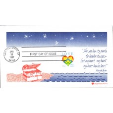 #2248 LOVE - Hearts Heartland FDC