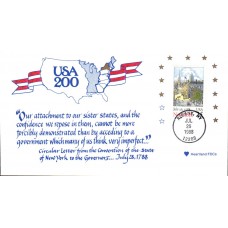 #2346 New York Statehood Heartland FDC