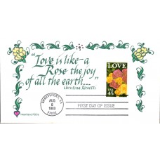 #2379 Love - Roses Heartland FDC