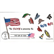 #2531 Flags on Parade Heartland FDC