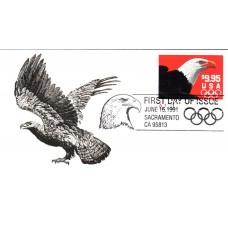 #2541 Bald Eagle Heat Treat FDC