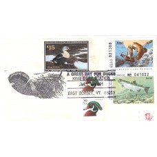 #RW58 King Eiders Combo Heluva FDC