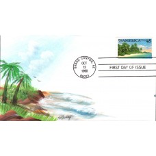 #C127 Caribbean Coast Henry FDC