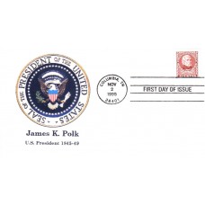 #2587 James Polk Heritage FDC