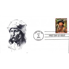 #2869c Jim Bridger Heritage FDC