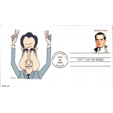 #2955 Richard Nixon Heritage FDC