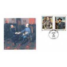 #2975b//d Lee - Grant Heritage FDC