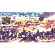 #2975m Joseph E Johnston Heritage FDC