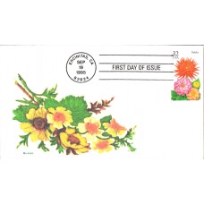 #2995 Dahlia Heritage FDC