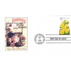 #3026 Winter Flowers - Aconite Heritage FDC