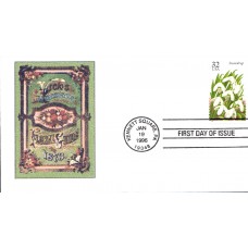 #3028 Winter Flowers - Snowdrop Heritage FDC