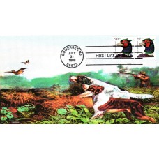 #3055 Ring-necked Pheasant Heritage FDC